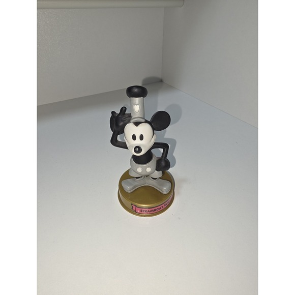 Disney Other - Disney Steamboat Willie Figure 2002 McDonald's 100 Years of Magic Happy‎ Meal